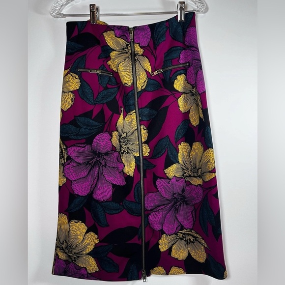 Women’s Worthington Industries Floral Skirt Size 10 Multicolor - Picture 3 of 9